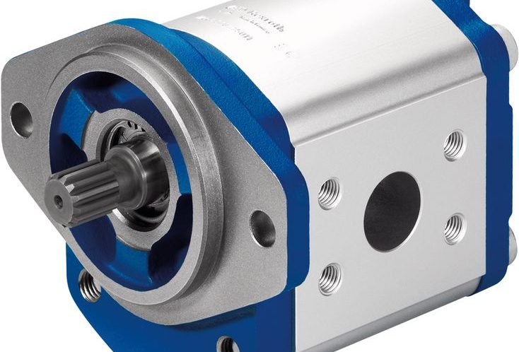 Bosch Rexroth AZMG Serisi Alüminyum Gövde Dişli Hidromotor