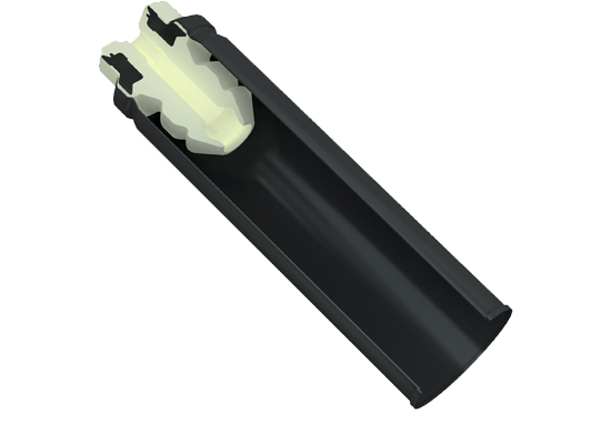 Ek bir montajda iki farklı elastomer kullanarak, yuvarlanma gürültüsü daha iyi izole edilebilir ve düşük frekanslı aks titreşimleri hassas bir şekilde kontrol edilebilir.