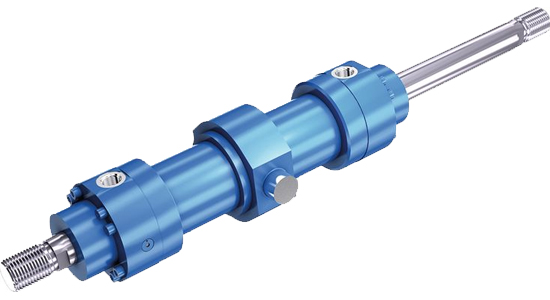 Çift rodlu endüstriyel hidrolik silindir